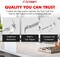 Chef Craft Durable Metal Manual Hand Can Opener with Can Tapper